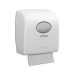 Aquarius Distributeur Slimroll en plastique - pour essuie-mains en rouleaux - L32,4 x H29,7 x L19,2 cm - blanc