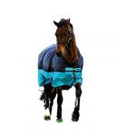 Horseware Mio Turnout Lite 0g - Noir/Turquoise