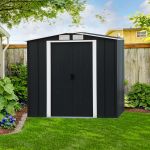 Duramax Abri de jardin métal 3,68m² - Anthracite