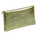 Clairefontaine Trousse CUIRISÉ, cuir, rectangulaire, vert - Lot de 2