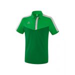 Erima Squad Sport Polo Homme Fern Green/Smaragd/Silver Grey FR: M (Taille Fabricant: M)