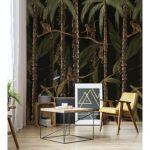 Superfresco Easy Papier peint panoramique intissé Monkey Jungle 200 x 280cm Vert, Marron