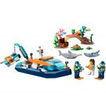 Lego City 60377 Le bateau d’exploration sous-marine