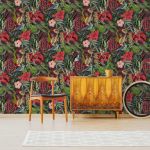 Dutch wallcoverings Papier peint Amazon Multicolore