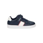 Geox Bébé garçon B Eclyper Boy A Basket, Bleu Marine/Rouge, 21 EU