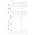 Exacompta Recharge recettes-dépenses 47 feuillets (105 x 172 mm)