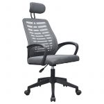 Mars Gaming Mgc-ergob Chaise Ergonomique Accoudoirs en Maille Respirante Hauteur 110,5-120,5 cm Gris