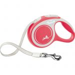 Flexi New COMFORT laisse sangle S 5m rouge - TRIXIE