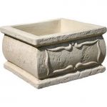 Habitat et Jardin Jardini&egrave;re Verone - en pierre - 50 x 50 x 30 cm - Beige.