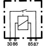 Hella Relais, courant de travail 4RA 965 400-071