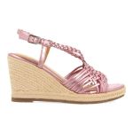 Gioseppo Femme Glide Sandale Cage Espadrille, Rose, 36 EU