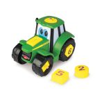 Tomy Véhicule Johnny le tracteur Formes et chiffres