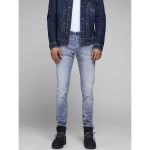 Jack & Jones Jean stretch 5 poches slim GLENN ICON JJ 257 Gris Clair - Taille W28/L30;W29/L30;W29/L32;W30/L30;W30/L32;W30/L34;W31/L30;W31/L32;W31/L34;W32/L30;W32/L32;W32/L34;W33/