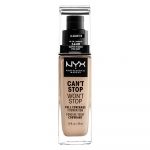 NYX Cosmetics Fond de teint Can't Stop won't Stop - CSWSF02: Alabaster - 30 ml