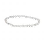 Bracelet cristal de roche 4mm