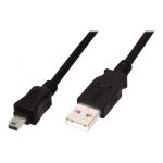 Assmann AK-300130-018-S - Câble USB 2.0 A (M) vers mini-USB type B 1.8 m
