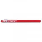 Pilot Ball Stick non rechargeable - Pointe conique moyenne 0,7mm - Encre effaçable rouge