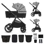 Kinderkraft Poussette polyvalente NEA 2 Lunar Black BIZUU