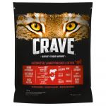 Crave 6x750g Adult b&oelig;uf, poulet - Croquettes pour chat