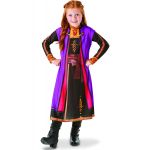 Déguisement Anna La Reine des neiges 2 fille - Taille: 5 à 6 ans (105 à 116 cm)