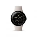Google Pixel Watch 4 41 mm Bluetooth Argent Poli avec bracelet sport fluoroélastomère Porcelaine
