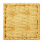Coussin de sol (40 cm) Otto Jaune ocre
