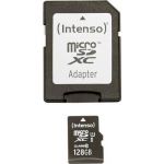 Intenso 3423491 - Carte microSDXC 128 Go Class 10 UHS-I avec adaptateur SD