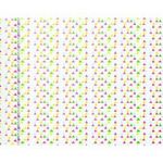 Clairefontaine Papier 80g, Tiny Rolls 5x0,35m, Triangles - Lot de 10