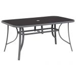 Habitat et Jardin Table de Jardin Cordoba - Phoenix - 6 Places - Argent&eacute;