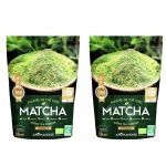 Aromandise Poudre de thé vert bio japonais Matcha 100 g