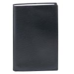 Quo Vadis 039013Q - Agenda 7,5x14 Minibest, avec r&eacute;pert., FR Impala, coloris noir