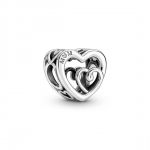 Pandora Charm C?urs de l?Infini Entremêlés Moments
