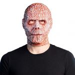 Boland Masque d'horreur pour adultes en latex, masque pour Halloween et carnaval, accessoire pour les costumes de fêtes à thème