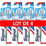Signal Brosse &agrave; Dents Soin classique Dure - Lot de 4 - Mod&egrave;le al&eacute;atoire