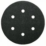 Bosch Feuille abrasive pour ponceuse excentrique 2608605125 avec bande auto-agrippante, perfor&eacute; Grain 100 5 pc(s) (&Oslash;)