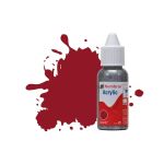 Humbrol Peinture N°20 Rouge Cramoisi - Brillant : Acrylique : 14 ml