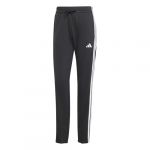 Adidas Femme Essentials 3-Stripes French Terry Cuffed Pants, Black/White, XXL