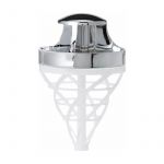 Wirquin Filtre et grille pour cheveux, bonde de douche James Inox