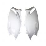 1tek origine Carenage-coque ar scoot adaptable piaggio 50 zip 2000+ blanc brillant (paire) -p2r-