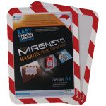 Tarifold Magneto solo securite magnetique A3 rouge/blanc,