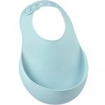 Beaba Bavoir silicone airy green - Bleu