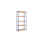 Simon Rack Etagère 5 niv. 500 Kg L. 1100 x Ht. 2000 x P. 500 mm KIT MADERCLICK SUPERPLUS 5/500 - 458100025201155 - Simonclick