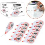 Cleopatre Rubans correcteur - Souris de correction - Effac'encre - Lot de 12