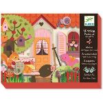 Djeco Kit de fabrication d'une vitrine : La maison aux oiseaux