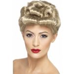 Smiffy's Perruque courte blonde vintage femme