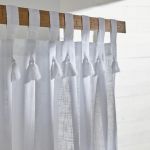 Declikdeco Voilage Pattes Slub Blanc Craie - Charme