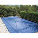 Werkapro Bâche de protection pour piscine rectangulaire 6 x 10 m