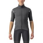 Castelli Maillot Gabba RoS 2 Rosso Corsa GORE-TEX INFINIUM manche courte gris fer - L