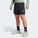 Adidas Own The Run 2in1 Short De Running Hommes - Noir, Taille S