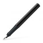 Faber-Castell Stylo plume GRIP 2010 Harmony, F, noir - Lot de 2